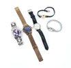 Armbandsur, 5 st, bl.a Seiko.