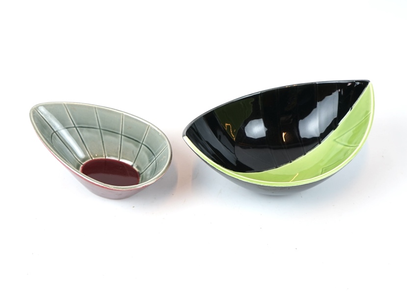 Carl-Harry Stålhane, skålar, 2 st, keramik, Rörstrand.