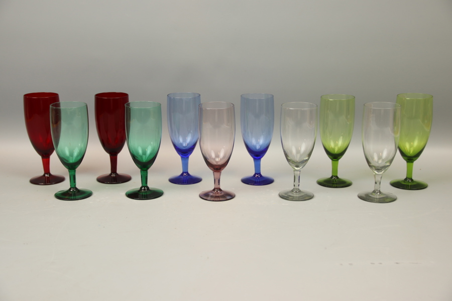 Lennart Rosén, vinglas, 11 st, "Lorry", Reijmyre.