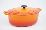 Stekgryta, emaljerad gjutjärn, Volcanic, Le Creuset.