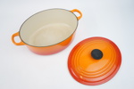 Stekgryta, emaljerad gjutjärn, Volcanic, Le Creuset.