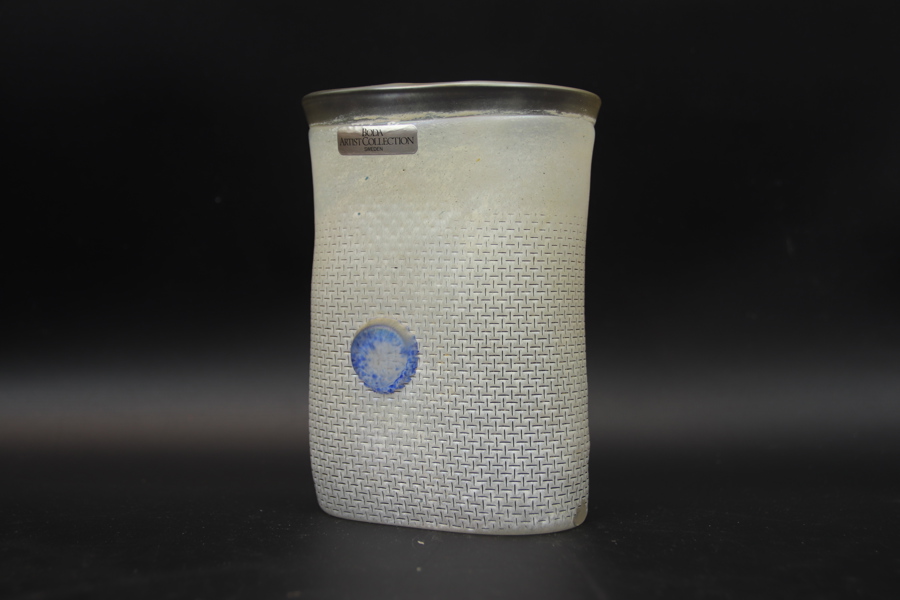 Bertil Vallien, vas, glas, "Network", Artist Collection, Kosta Boda.