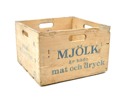 Mjölkback, trä, Malmö Mjölkcentral.
