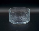 Oiva Toikka, skål, glas, ''Flora'', Nuutajärvi, Finland, 1960-tal.