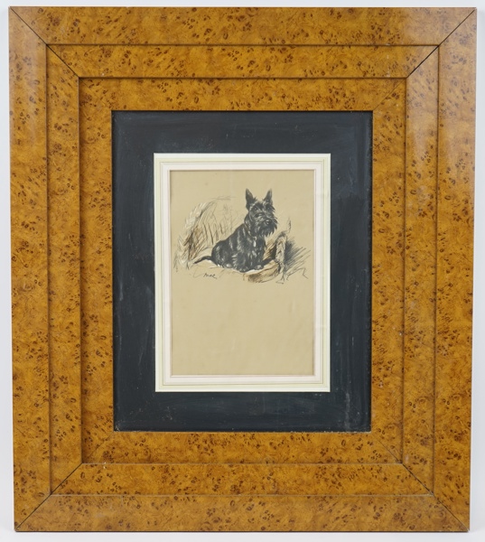 Lucy Dawson, efter, tryck, signerad i trycket.