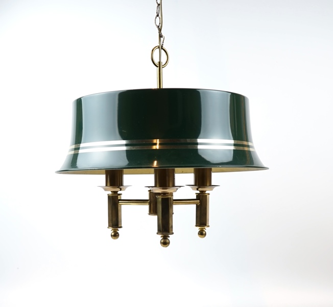 Taklampa, 3 ljuspunkter, mässing, engelsk stil, Nya ÖIA.