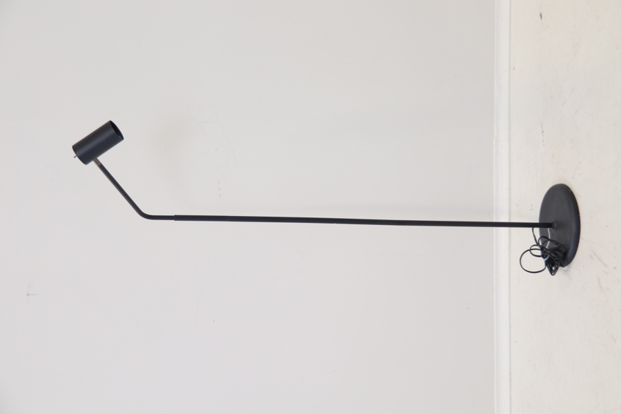 Golvlampa, justerbar, metall.