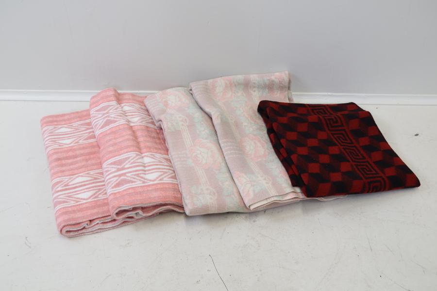 Plädar, 5 st, bl.a ull.