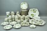 Kaffeservis, 94 delar, porslin, Hackefors.