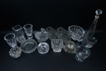 Skålar m.m, 16 delar, glas, bl.a Orrefors.