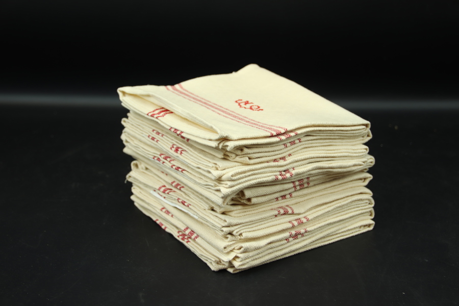 Handdukar, 11 st, linne.