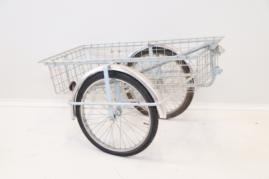 Cykelkärra, metall.