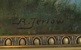 Oidentifierad konstnär, olja på duk, signerad A Jerlów.