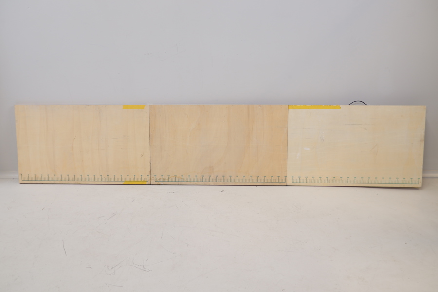 Tapetserarbord, hopfällbart, trä.