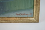 Gerhard Wihlborg, olja på duk, signerad, daterad -77.