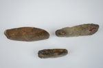 Flintyxor, 3 st, sannolikt neoliticum.