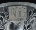Renè Lalique, skål på fot, glas, ''Elizabeth'', Lalique, Paris, Frankrike, signerad.