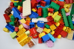 Lego Duplo, ett parti, plast.