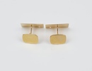 Manschettknappar, ett par, guld 18K, 2018.