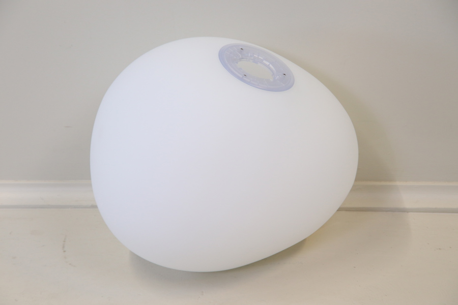 Ludovica & Roberto Palomba, taklampa, glas/plast, "Gregg Media", Foscarini. 