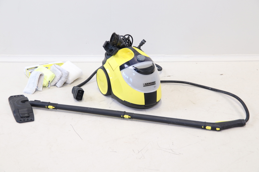Ångtvätt, Kärcher SC 5, med tillbehör.