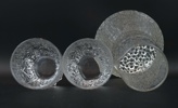 Tapio Wirkkala, karaff och glas, 3 delar, glas, ''Aslak'' och ''Ultima Thule'', Iittala, Finland.