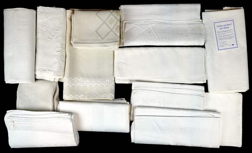 Dukar, ett parti, linne.