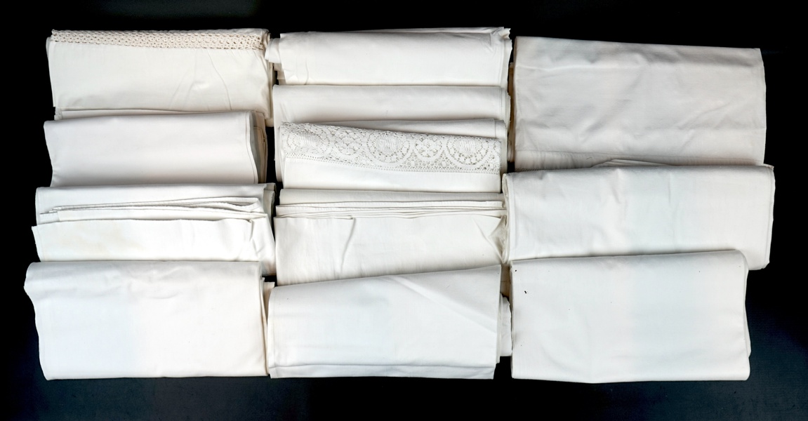 Lakan, ett parti, linne.