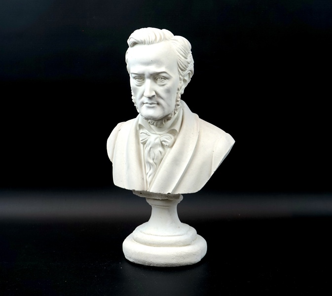 Byst, Wilhelm Richard Wagner, konstmaterial.