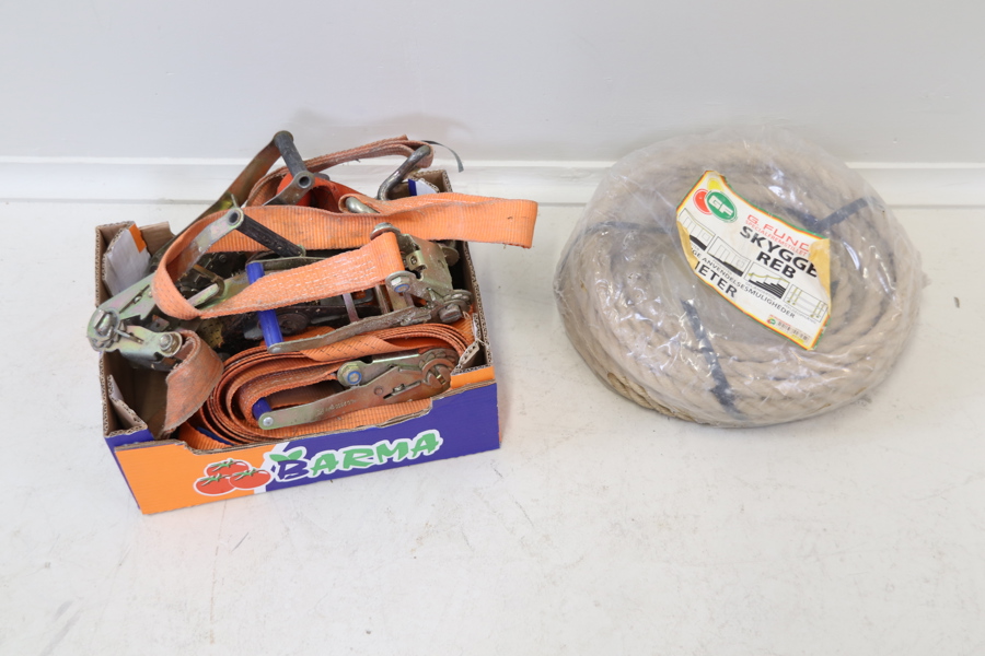 Rep och spännband, 1+6 st, bl.a G. Funder.