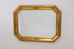 Spegel, förgylld ram, 1900-tal.