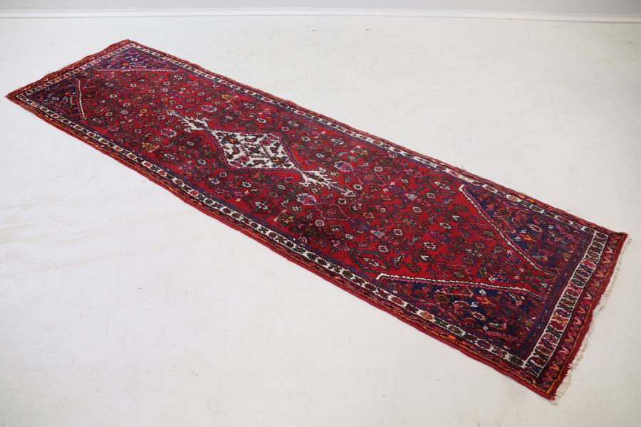 Gallerimatta, Iran, handknuten, ull.