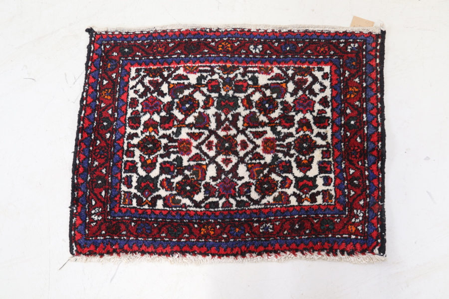 Matta, Hamadan, handknuten, ull.