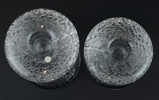 Timo Sarpaneva, ljusstakar, 2 st, glas, ''Festivo'', Iittala, Finland, monogramsignerade.