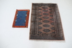 Mattor, 2 st, orientaliska, bl.a Indo Gabbeh, handknutna, ull.