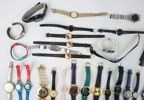 Armbandsur, ett parti, bl.a Casio och Calvin Klein.