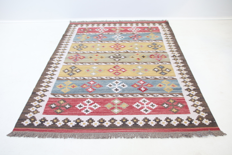 Matta, rölakan, ull, "Kibäk", IKEA.