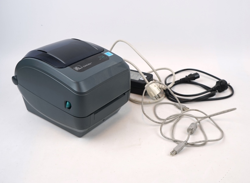 Etikettskrivare, Zebra GX430t.