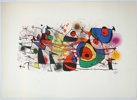 Joan Miró, efter tryck, signerad i trycket.
