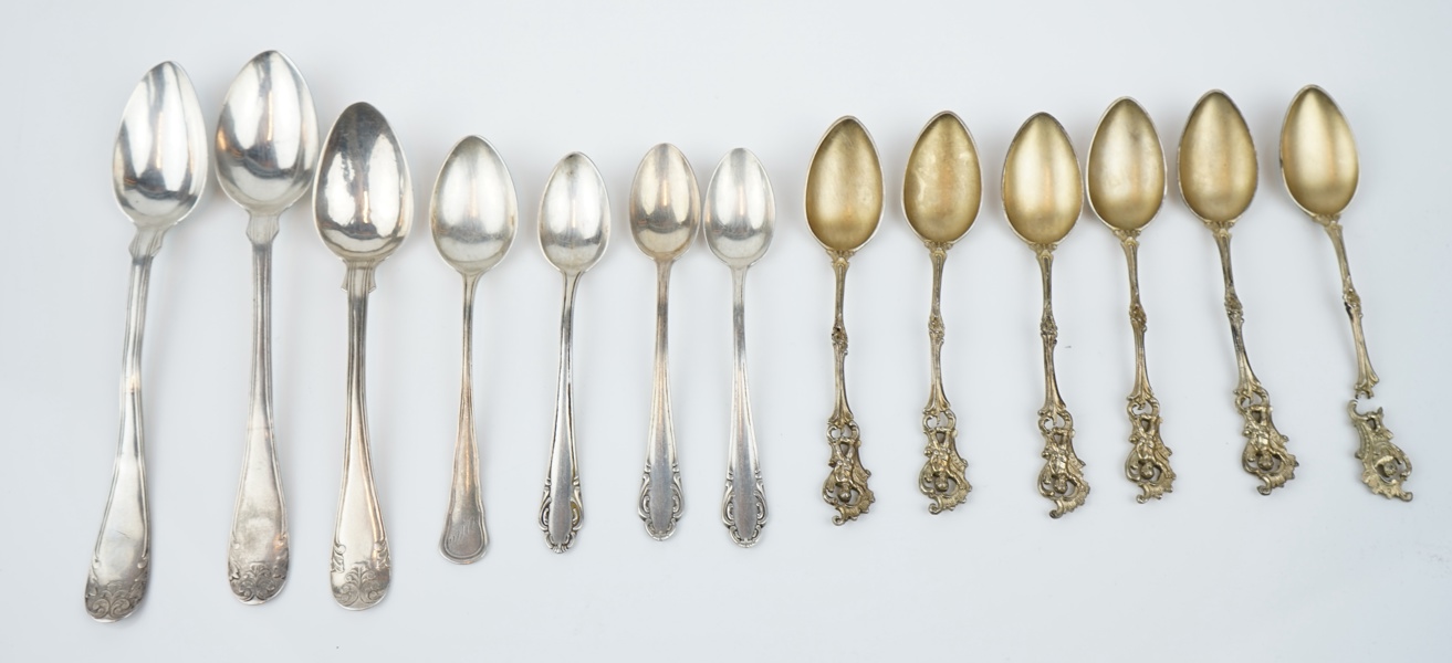 Skedar, 13 st, silver.