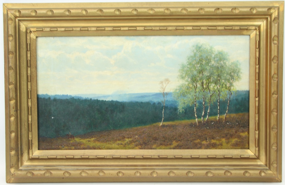 William Biscombe Gardner, olja på duk, signerad, 