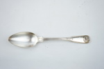 Dessertskedar, 14 st, silver, "Engelsk Snäck", 1900-taltes första del.