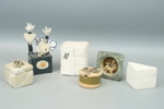 Konstkeramik, 6 delar, signerade.