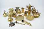 Mässingföremål m.m, ett parti.