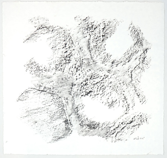 Ulla Viotti, pastell på papper, signerad.