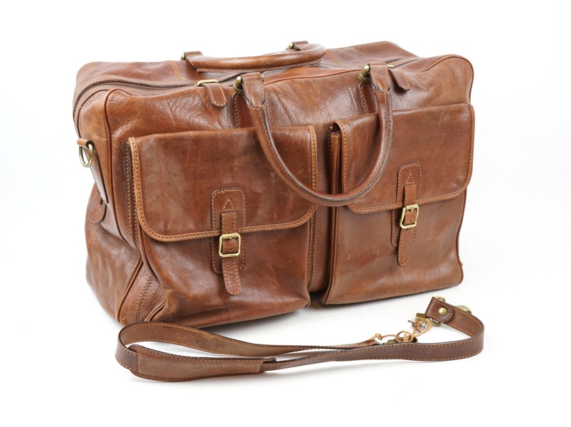 Weekendbag, skinn, The Bridge, Italien.