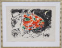 Marc Chagall, "Après L'hiver", litografi ur Derrière le Miroir nr 198, 1972.