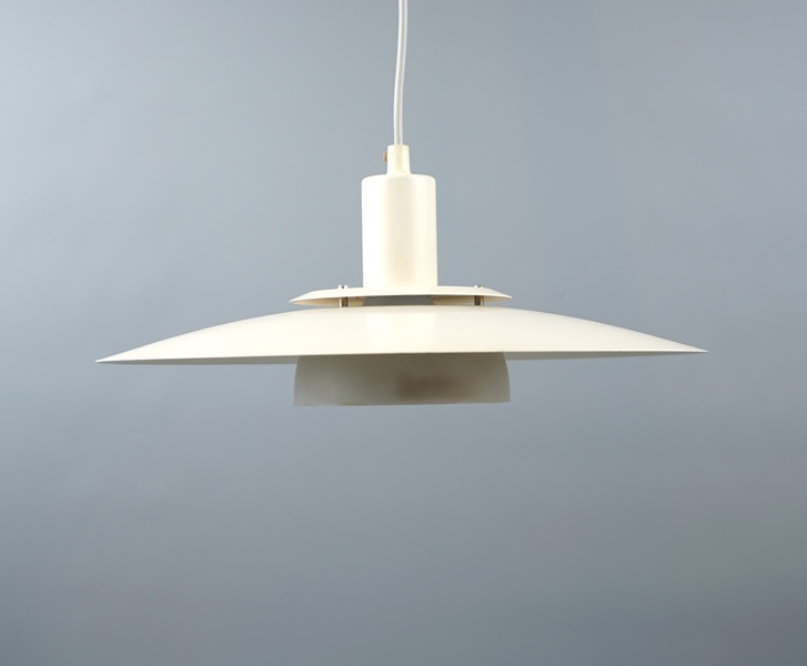 Taklampa, metall/plast.