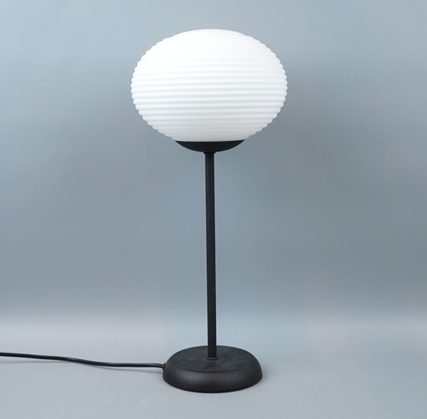 Bordslampa, metall/glas, Oriva AB.