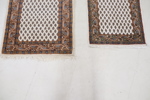 Mattor, 2 st, Indien, handknutna, ull, IKEA Orientmatta.